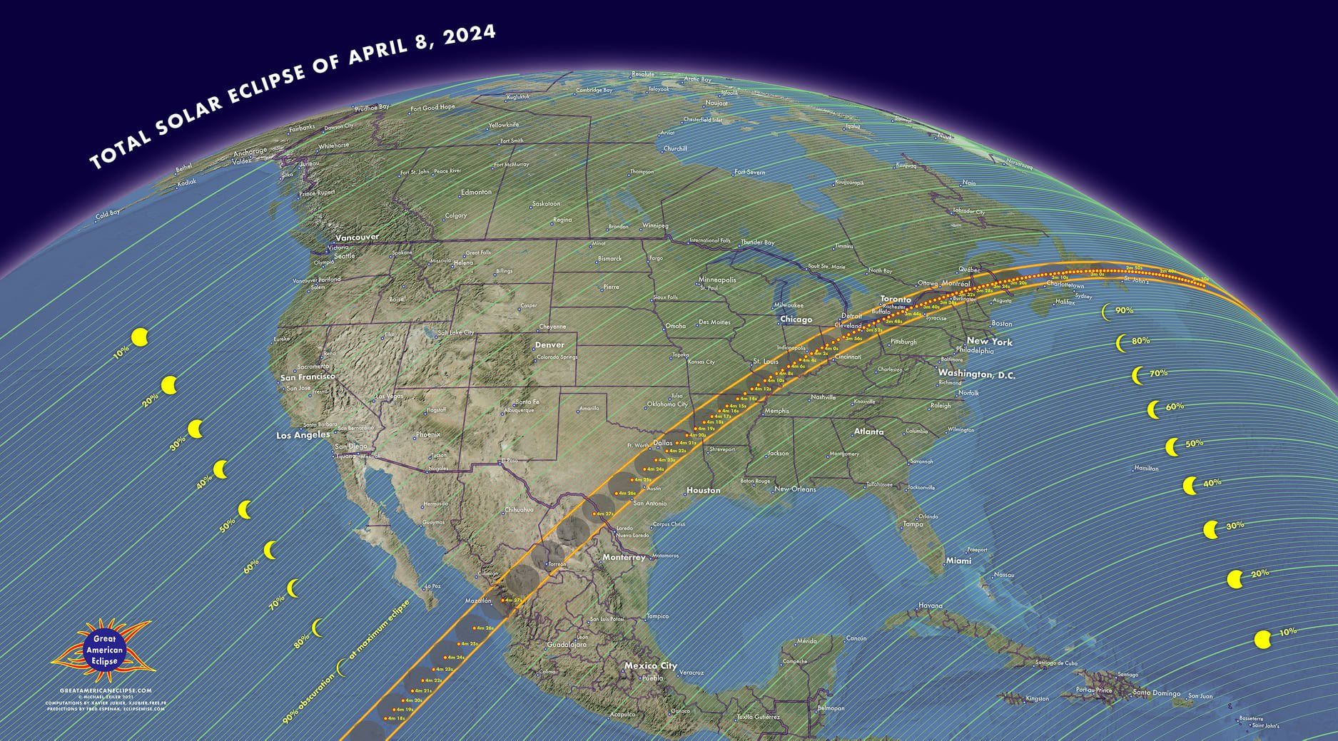 Eclipse Flight Guide: Safe Observation - Oli Demo Hub